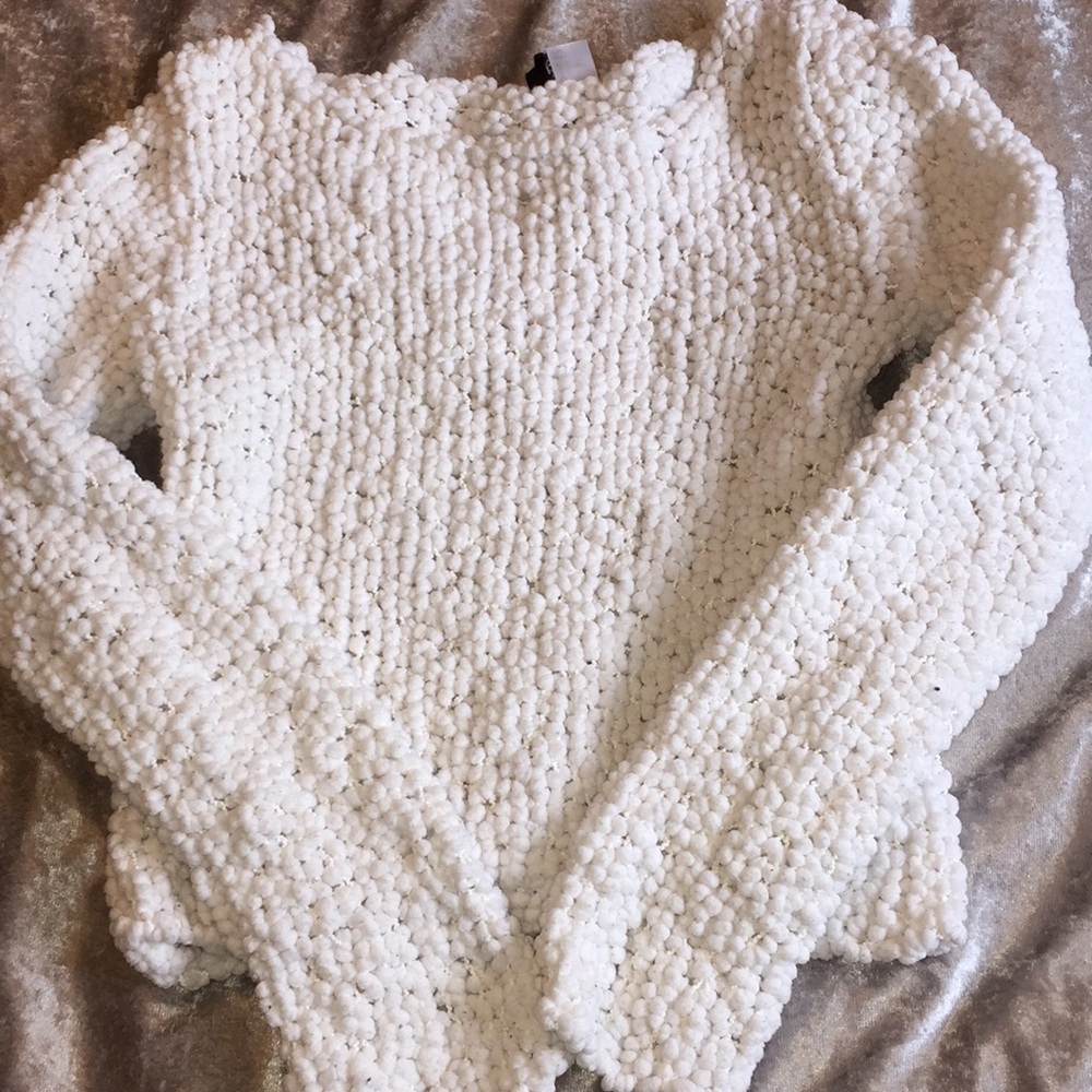 White sweater
